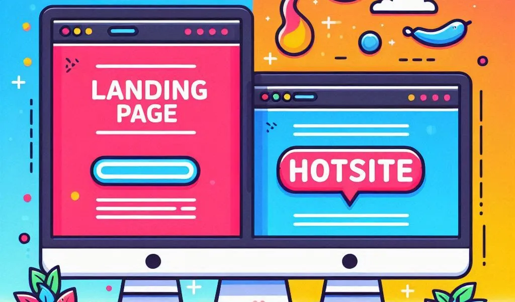 capa Landing Pages x Hotsites: Qual Sua Empresa Deve Apostar?