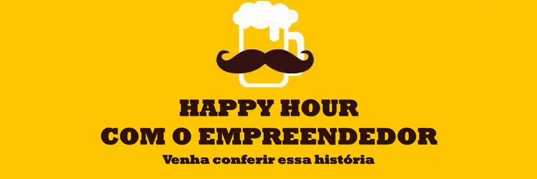 capa Happy Hour com o Empreendedor: Thiago André - Hambúrgueria do Thiago