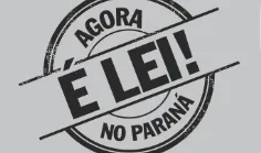 capa Agora é Lei Paraná