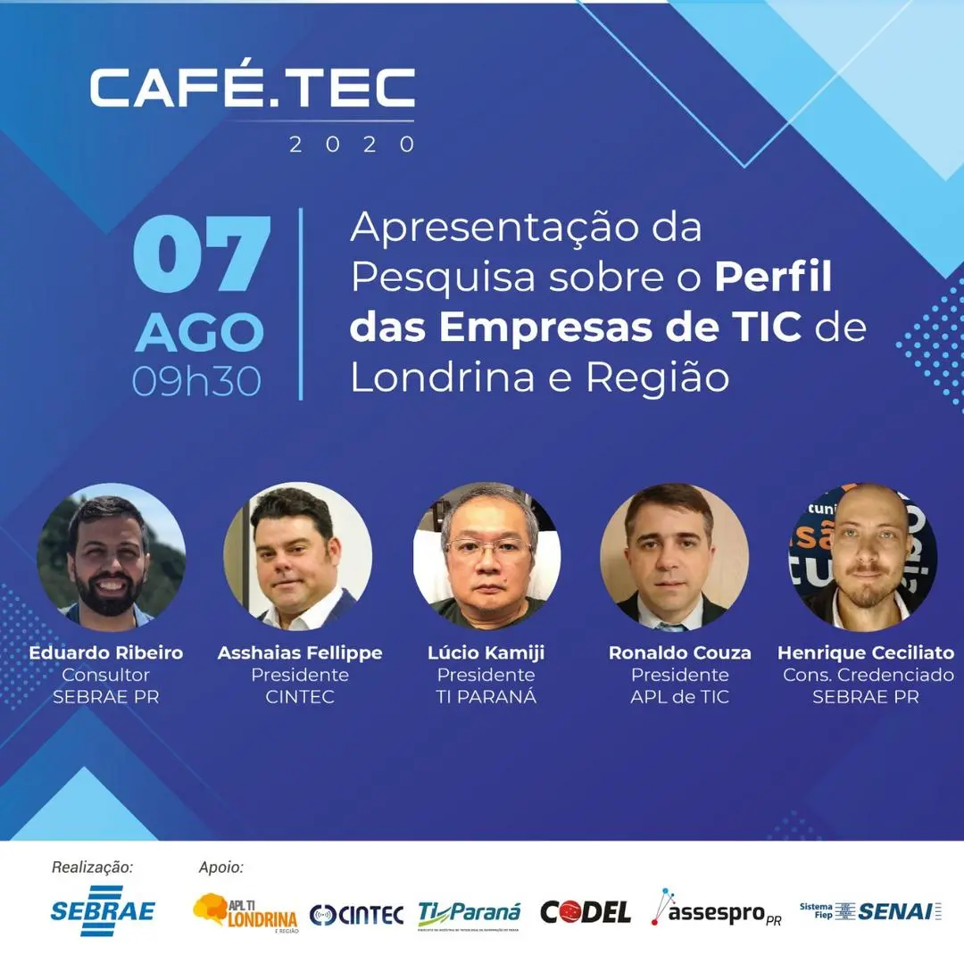 Quer saber mais sobre o perfil das empresas de TIC do Norte do Paraná?! Amanhã é o dia!